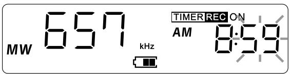 SANGEAN PR-D8 - Timer Recording - 4