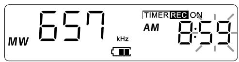 SANGEAN PR-D8 - Timer-Aufnahme - 4