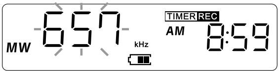 SANGEAN PR-D8 - Timer Recording - 8