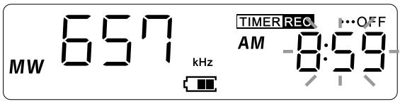 SANGEAN PR-D8 - Timer Recording - 6