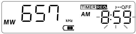 SANGEAN PR-D8 - Grabación programada - 6