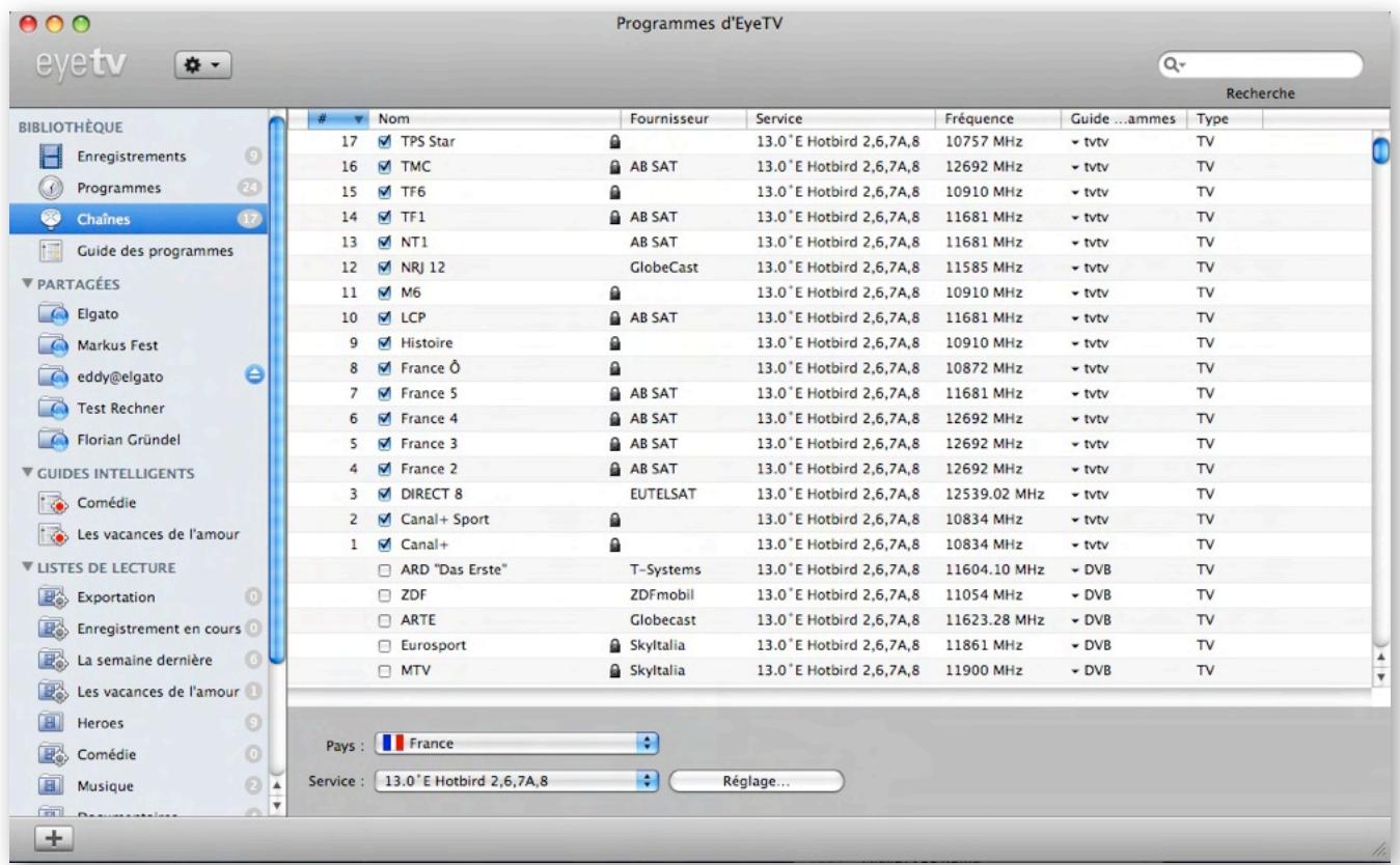 ELGATO EYETV SAT - Conseils EyeTV - 1