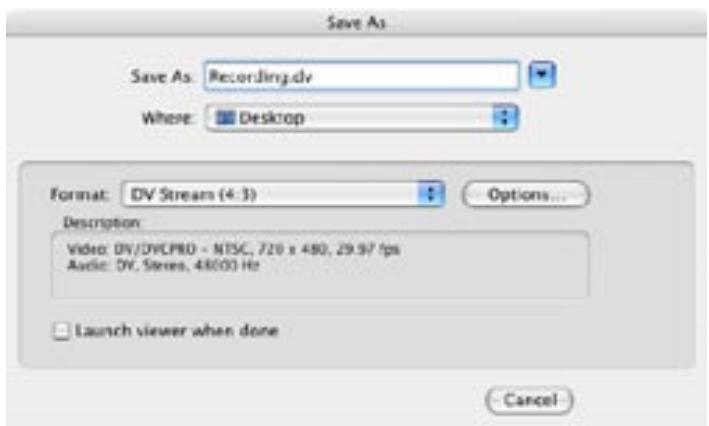 ELGATO LOGICIEL EYETV 2 - Exporter une série QuickTime - 1