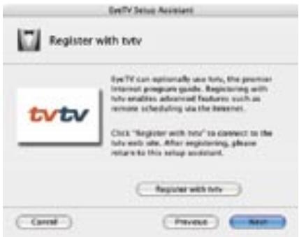 ELGATO LOGICIEL EYETV 2 - Créer un nouvel utiliser - 1