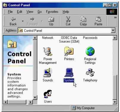 ABIT AC11 - 3-6. Sélection du pays du modem sous Windows 9x - 1