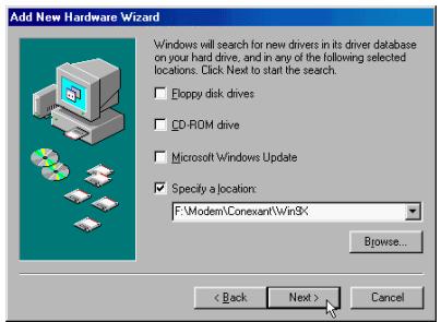 ABIT AC11 - 3-4. Installation des pilotes modem sous Windows 98 SE - 3