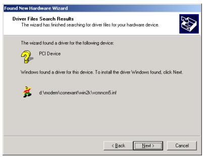ABIT AC11 - 3-5. Installation des pilotes modem sous Windows 2000 - 4