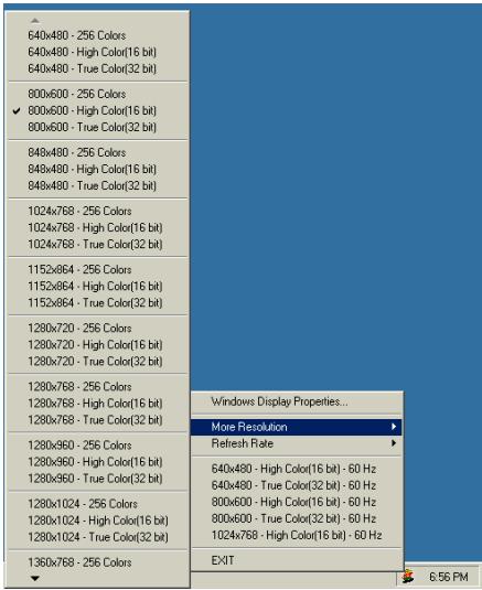 ABIT GF3 TI200 - 4-6. L'Icone d'Affichage - 2