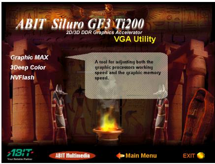 ABIT GF3 TI200 - Notes d'Application - 2