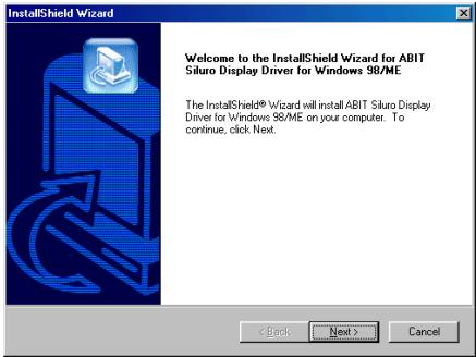 ABIT GF3 TI500 - 3-1. Windows 98/ME - 2