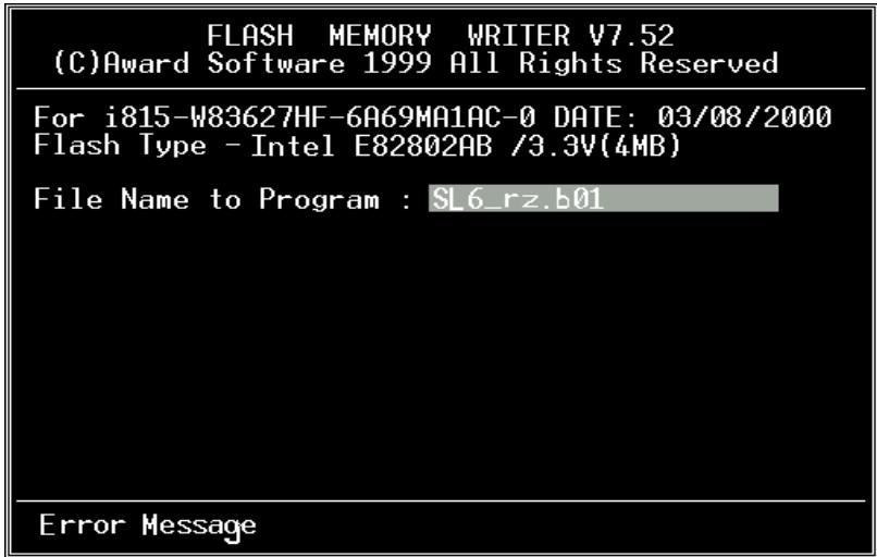 ABIT SL6 - Appendice L Instructions d'Utilisation du BIOS Flash - 1