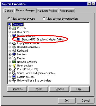 ABIT SL6 - Appendice B Installation du pilote VGA pour Windows® 98 SE - 1