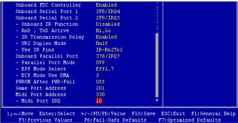 ABIT SL6 - RAS# Precharge Timing : - 2