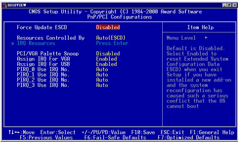 ABIT SL6 - 3-7. PnP/PCI Configurations - 1