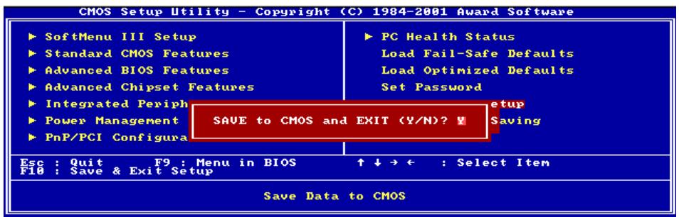 ABIT ST6 - 3-12. Save & Exit Setup - 1