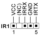 ABIT ST6 - (4). IR1Connecteur IR (Infrarouge) - 2