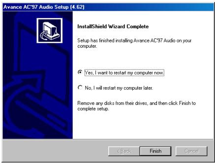 ABIT ST6 - Appendice C. Installation des Pilotes Audio - 3