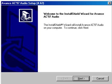ABIT ST6 - Appendice C. Installation des Pilotes Audio - 2