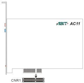 ABIT TH7 - (17). CNR1: slot pour carte CNR (communication & networking) - 2