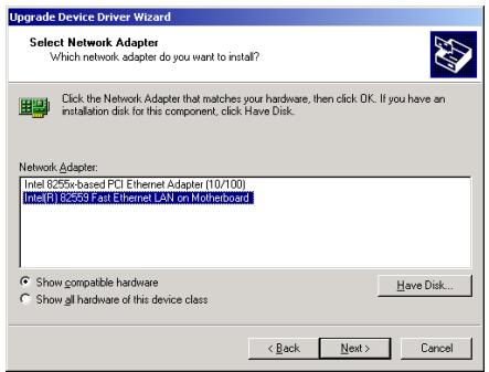 ABIT TH7 - Appendice h. installation des pilotes LAN sous windows® 2000 (option du constructeur) - 1