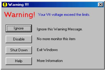ABIT TH7 - Appendice j. surveillance du matériel (the winbond hardware doctor utility) - 6