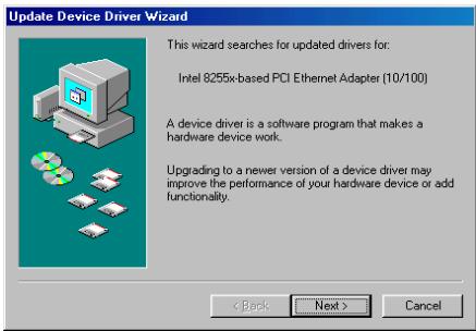 ABIT TH7 - Appendice d. installation des pilotes LAN sous windows® 98 se (option du constructeur) - 3