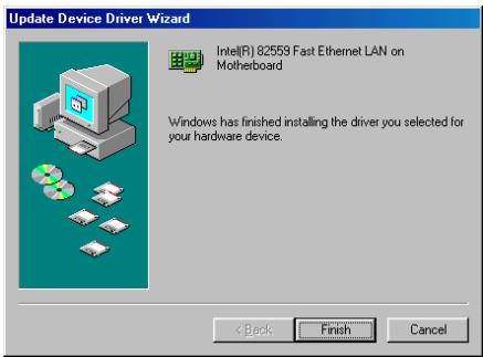 ABIT TH7 - Appendice d. installation des pilotes LAN sous windows® 98 se (option du constructeur) - 8