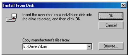 ABIT TH7 - Appendice d. installation des pilotes LAN sous windows® 98 se (option du constructeur) - 5