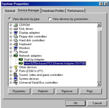 ABIT TH7 - Appendice d. installation des pilotes LAN sous windows® 98 se (option du constructeur) - 1