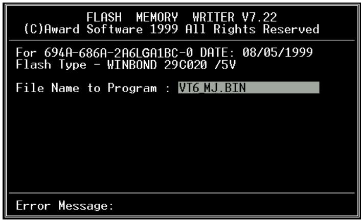 ABIT VA6 - Appendice E Instructions pourmettreà jour le BIOS - 1