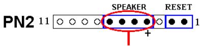 ABIT VA6 - PN2 (Pin 4-5-6-7): Connecteur du Speaker - 2
