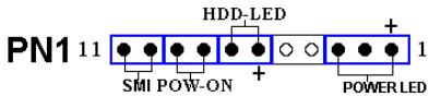 ABIT VA6 - PN2 (Pin 4-5-6-7): Connecteur du Speaker - 1