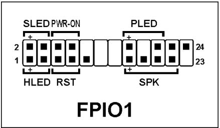 ABIT VI7 - (5). Connexion des Boutons et Indicateurs du Panneau Avant - 2