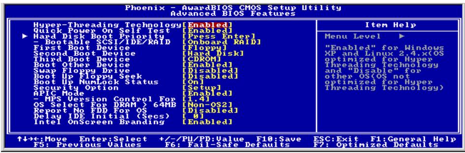 ABIT VI7 - 3-3. Advanced BIOS Features - 1