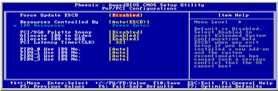 ABIT VI7 - 3-7. PnP/PCI Configurations - 1