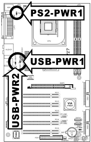 ABIT VI7 - USB-PWR2: - 1