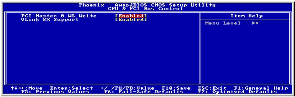 ABIT VI7 - Retour au Menu de Advanced Chipset Features: - 1