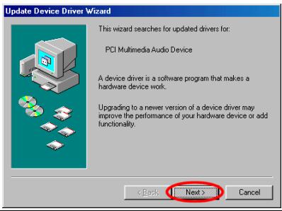 ABIT WB6 - Appendice C Installation du pilote Audio pour Windows® 98 SE - 3