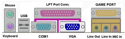 ABIT WB6 - VGA Port Connecteur : - 1