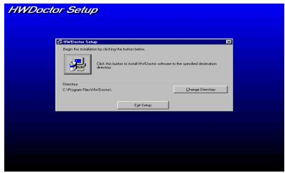 ABIT WB6 - Appendice H Installation de l'utilitaire "Winbond Hardware Doctor" - 2