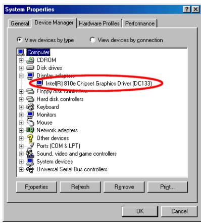 ABIT WB6 - Appendice B Installation du pilote VGA pour Windows® 98 SE - 11