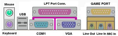 ABIT WB6 - KBM haut : PS/2 Souris Connecteur : - 1