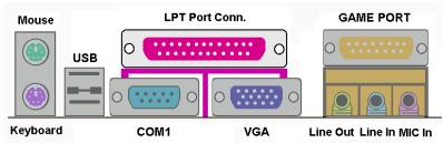 ABIT WB6 - Parallele Port Connecteur : - 1