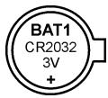 ABIT AN52 - CMOS Backup Battery: - 2