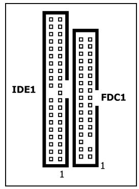 ABIT AN52 - Floppy and IDE Disk Drive Connectors - 2