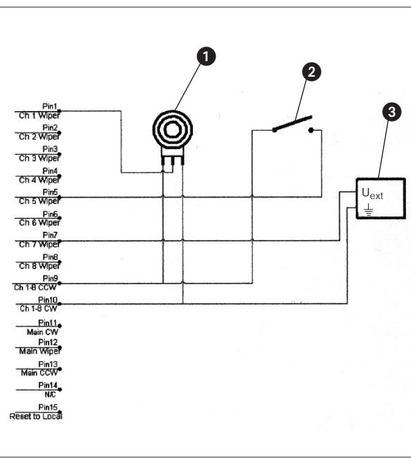 AKG AS 8 TC - Connecting Remote Level Controls - 1