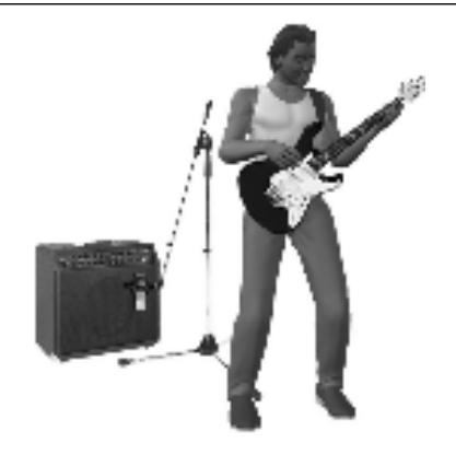 AKG C 414B-XLS - Electric bass: - 1