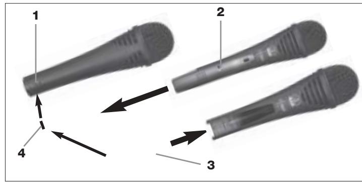 AKG D 3800 - Anschluss - 2