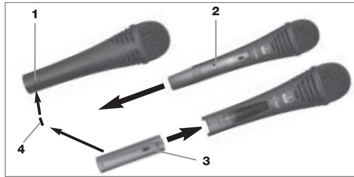 AKG D 3800 - Collegamento - 2