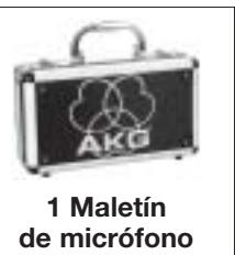 AKG D 3800 - Volumen de suministro - 3